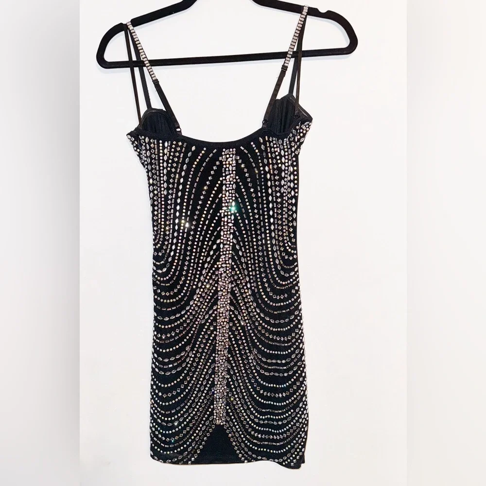 Mini Rhinestone dress - Picture 3 of 5